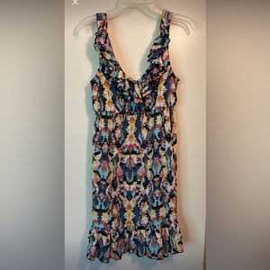 Ruffled Blu Sage Dress 🌸